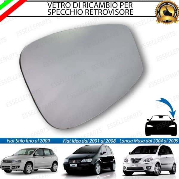 Specchietto LATO GUIDATORE Retrovisore Laterale di Ricambio per Fiat Stilo FINO AL 2009