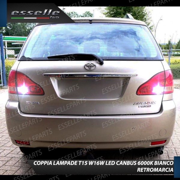 Luci Retromarcia a LED TOYOTA AVENSIS VERSO 1200 LM CANBUS