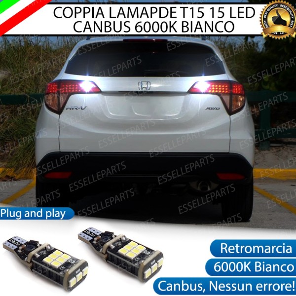 Luci Retromarcia 1200 LUMEN T15 W16W CANBUS 3.0 NO ERROR
