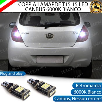Luci Retromarcia 1200 LUMEN T15 W16W CANBUS 3.0 NO ERROR Luci Retromarcia 1200 LUMEN T15 W16W CANBUS 3.0 NO ERROR
