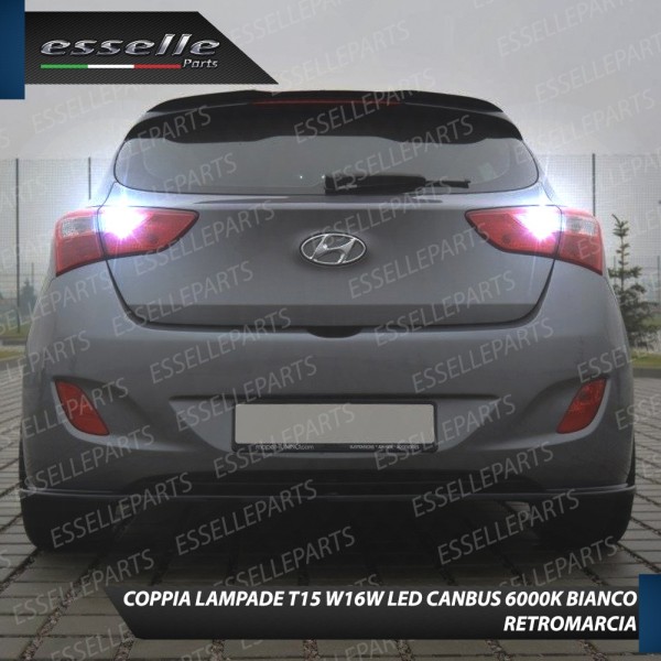 Luci Retromarcia 1200 LUMEN T15 W16W CANBUS 3.0 NO ERROR