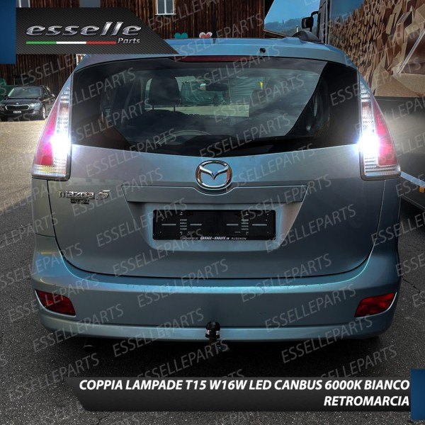 Luci Retromarcia 1200 LUMEN T15 W16W CANBUS 3.0 NO ERROR