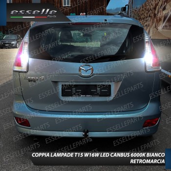 Luci Retromarcia 1200 LUMEN T15 W16W CANBUS 3.0 NO ERROR