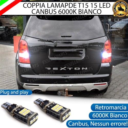 Luci Retromarcia 1200 LUMEN T15 W16W CANBUS 3.0 NO ERROR