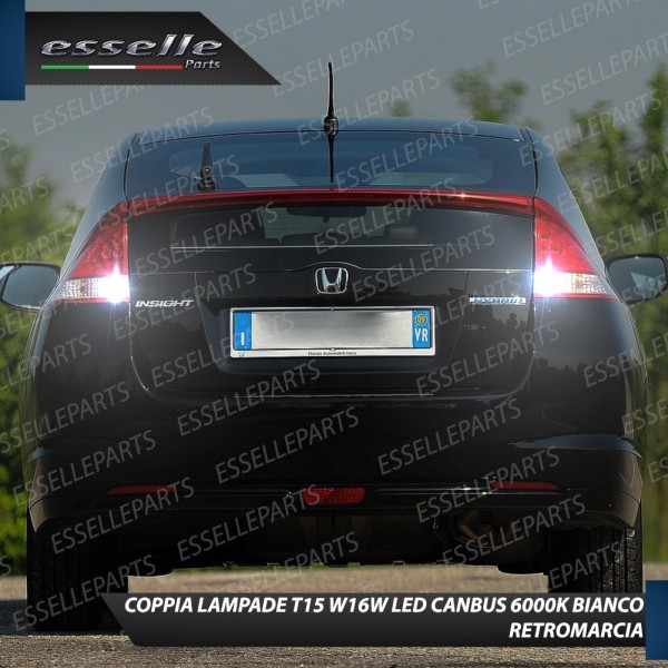 Luci Retromarcia 1200 LUMEN T15 W16W CANBUS 3.0 NO ERROR