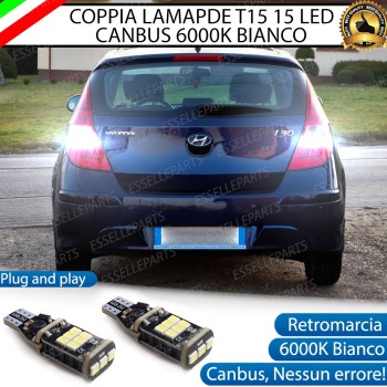 Luci Retromarcia 1200 LUMEN T15 W16W CANBUS 3.0 NO ERROR