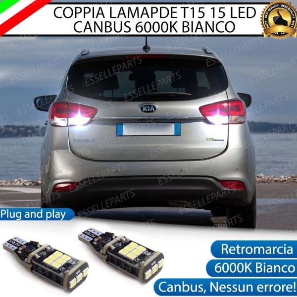 Luci Retromarcia 1200 LUMEN T15 W16W CANBUS 3.0 NO ERROR
