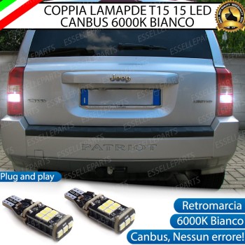 Luci Retromarcia 1200 LUMEN T15 W16W CANBUS 3.0 NO ERROR Luci Retromarcia 1200 LUMEN T15 W16W CANBUS 3.0 NO ERROR