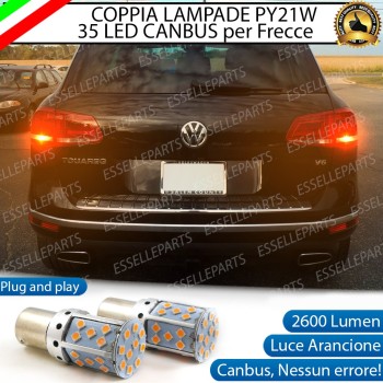 Coppia Frecce Posteriori PY21W 35 LED Canbus VOLKSWAGEN Touareg 7P Coppia Frecce Posteriori PY21W 35 LED Canbus VOLKSWAGEN Touareg 7P