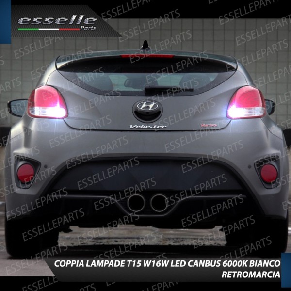 Luci Retromarcia a LED HYUNDAI VELOSTER 1200 LM T15 CANBUS