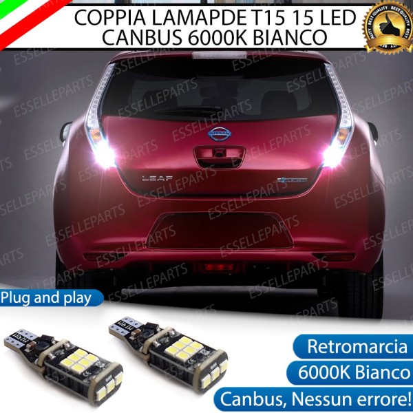 Luci Retromarcia 1200 LUMEN T15 W16W CANBUS 3.0 NO ERROR