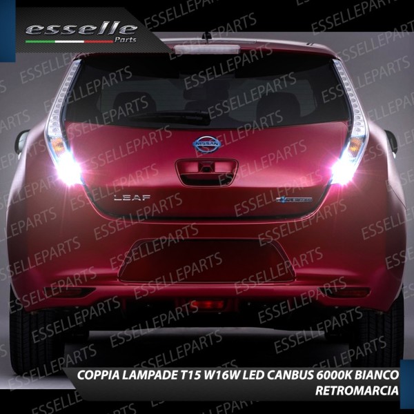 Luci Retromarcia 1200 LUMEN T15 W16W CANBUS 3.0 NO ERROR