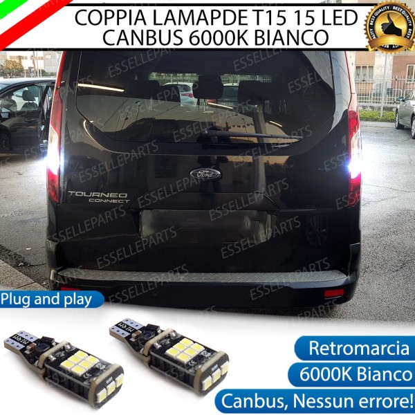 Luci Retromarcia 1200 LUMEN T15 W16W CANBUS 3.0 NO ERROR