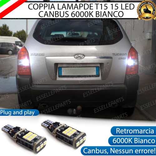Luci Retromarcia a LED HYUNDAI TUCSON I 1200 LM T15 CANBUS