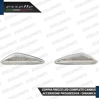 Placchette Dinamiche bianco trasparente Laterali per frecce specifiche per MAZDA MX-5