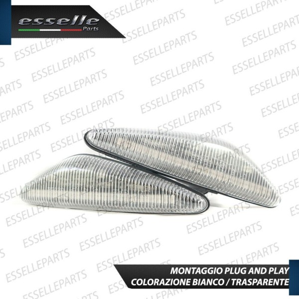 Placchette Dinamiche bianco trasparente Laterali per frecce specifiche per MAZDA MX-5