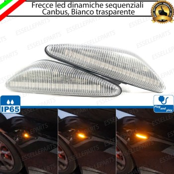 Placchette Dinamiche bianco trasparente Laterali per frecce specifiche per MAZDA 5