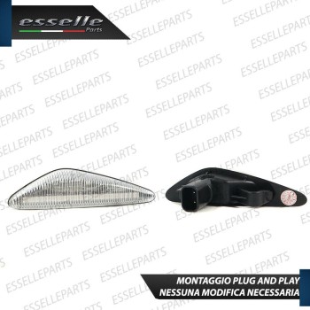 Placchette Dinamiche trasparenti per frecce fiat 124 spider