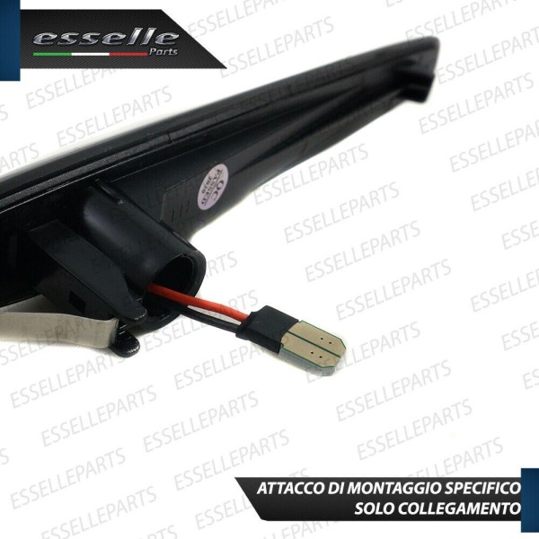 Placchette Dinamiche Laterali NERE a led per frecce specifiche ALFA ROMEO BRERA