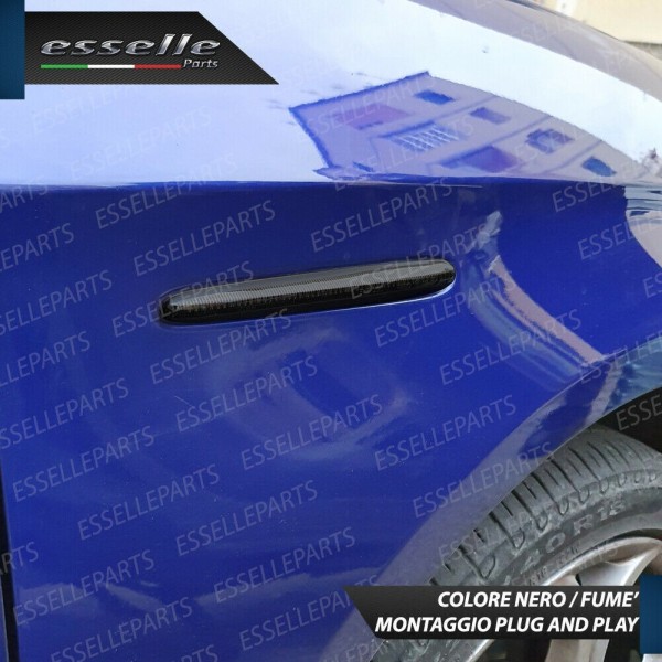 Placchette Dinamiche Laterali NERE a led per frecce specifiche ALFA ROMEO BRERA