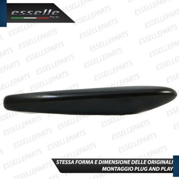 Placchette Dinamiche Laterali NERE a led per frecce specifiche ALFA ROMEO SPIDER