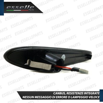 Placchette Dinamiche Laterali NERE a led per frecce specifiche ALFA ROMEO SPIDER