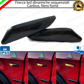 Placchette Dinamiche Laterali NERE a led per frecce specifiche ALFA ROMEO 147 RESTYLING Placchette Dinamiche Laterali NERE a led per frecce specifiche ALFA ROMEO 147 RESTYLING