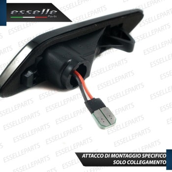Placchette Dinamiche Laterali NERE a led per frecce specifiche LANCIA DELTA III