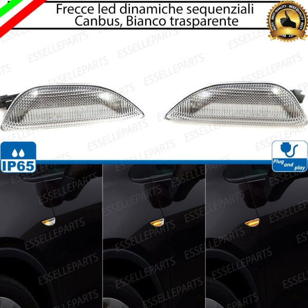 Placchette Dinamiche Laterali a led per frecce specifiche per OPEL MOKKA X