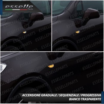 Placchette Dinamiche Laterali a led per frecce specifiche per CHEVROLET TRAX