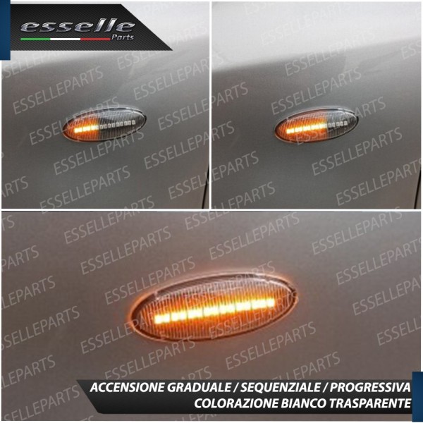 Placchette Dinamiche Laterali a led per frecce specifiche NISSAN NOTE