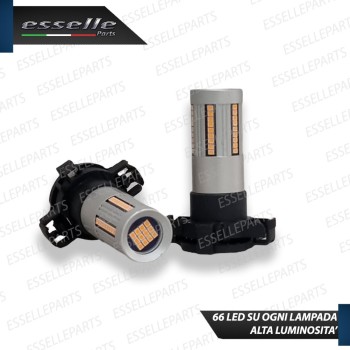 Coppia Frecce Anteriori PY24W 66 LED Canbus 3.0 per ALFA ROMEO GIULIETTA