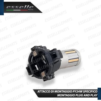Coppia Frecce Anteriori PY24W 66 LED Canbus 3.0 per ALFA ROMEO GIULIETTA