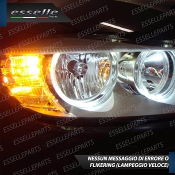 Coppia Frecce Anteriori PY24W 66 LED Canbus 3.0 per BMW SERIE 3 E90 E91 Dal 09/2008