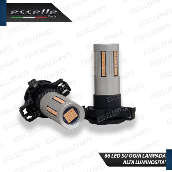 Coppia Frecce Anteriori PY24W 66 LED Canbus 3.0 per BMW X4 G02
