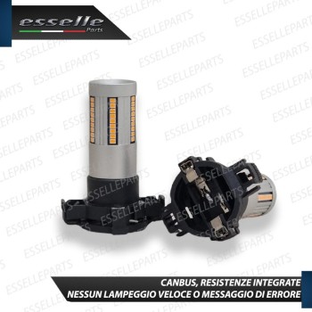 Coppia Frecce Anteriori PY24W 66 LED Canbus 3.0 per RENAULT CLIO IV Coppia Frecce Anteriori PY24W 66 LED Canbus 3.0 per RENAULT CLIO IV