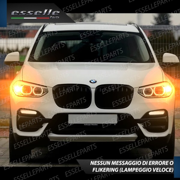Coppia Frecce Anteriori PY24W 66 LED Canbus 3.0 per BMW X4 G02