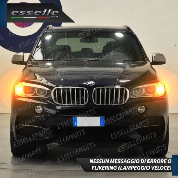 Coppia Frecce Anteriori PY24W 66 LED Canbus 3.0 per BMW X6 F16