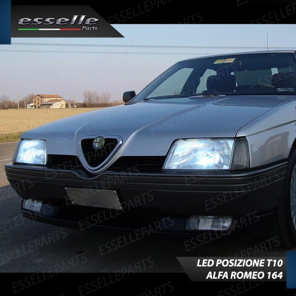Luci posizione T10 W5W LED canbus 6000K Alfa Romeo 164 Fino al 1991