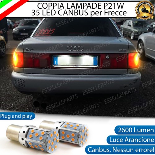 Coppia Frecce Posteriori P21W 35 LED Canbus AUDI A6 C4