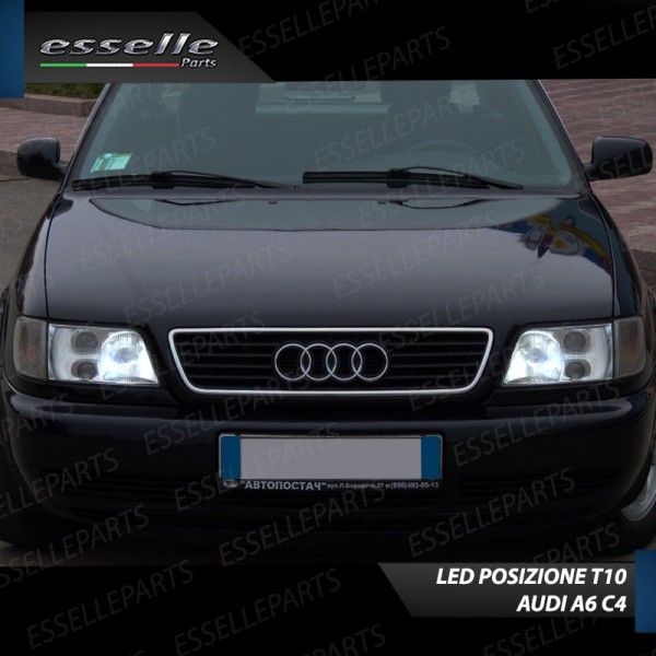 Lampade T10 W5W Canbus 10 LED no error luci posizione AUDI A6 C4