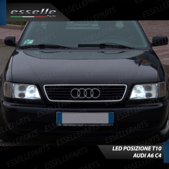 Lampade T10 W5W Canbus 10 LED no error luci posizione AUDI A6 C4