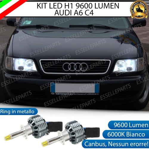 Kit Full LED coppia H1 9600 LUMEN Anabbaglianti AUDI A6 C4