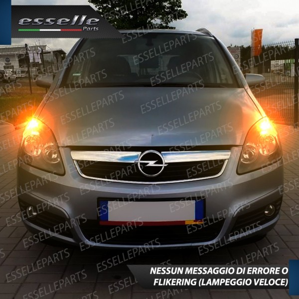 Coppia Frecce Anteriori PY24W 66 LED Canbus 3.0 per OPEL ZAFIRA B