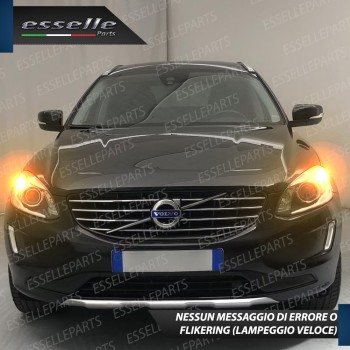 Coppia Frecce Anteriori PY24W 66 LED Canbus 3.0 per VOLVO XC60 DAL 2014 IN POI