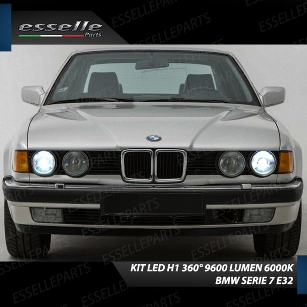 Kit Full LED coppia H1 9600 LUMEN Anabbaglianti BMW SERIE 7 E32