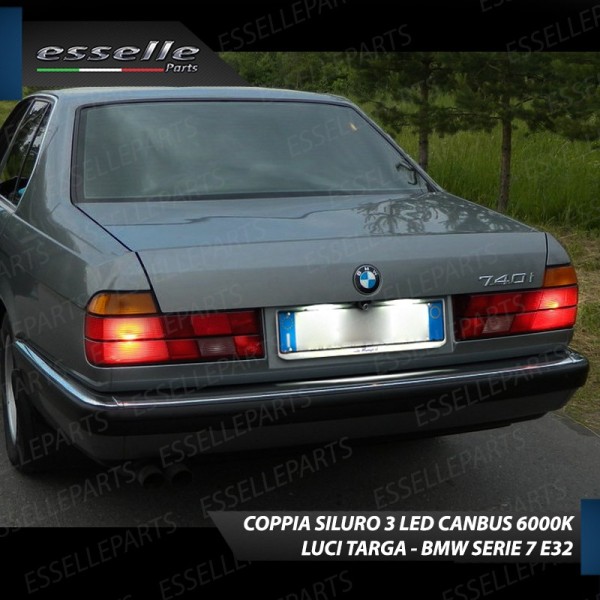 Luci Targa Led Canbus BMW SERIE 7 E32 6000K Luce Bianca No Error
