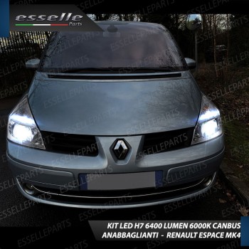 Conversione Fari Full LED Per Renault Espace 4 6000K Bianco