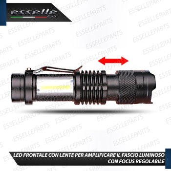 Torcia tascabile LED ricaricabile a batteria T70