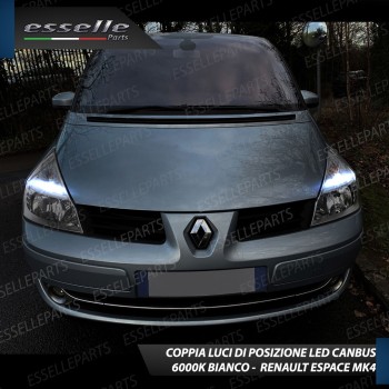 Conversione Fari Full LED Per Renault Espace 4 6000K Bianco